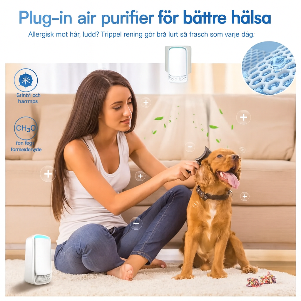 Eliminera katthår, mjäll och allergener som orsakar smärtsamma allergier på bara 30 minuter