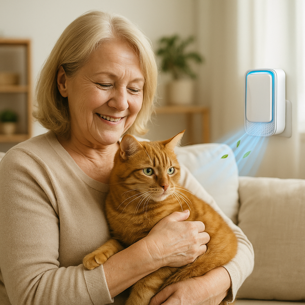 Eliminera katthår, mjäll och allergener som orsakar smärtsamma allergier på bara 30 minuter